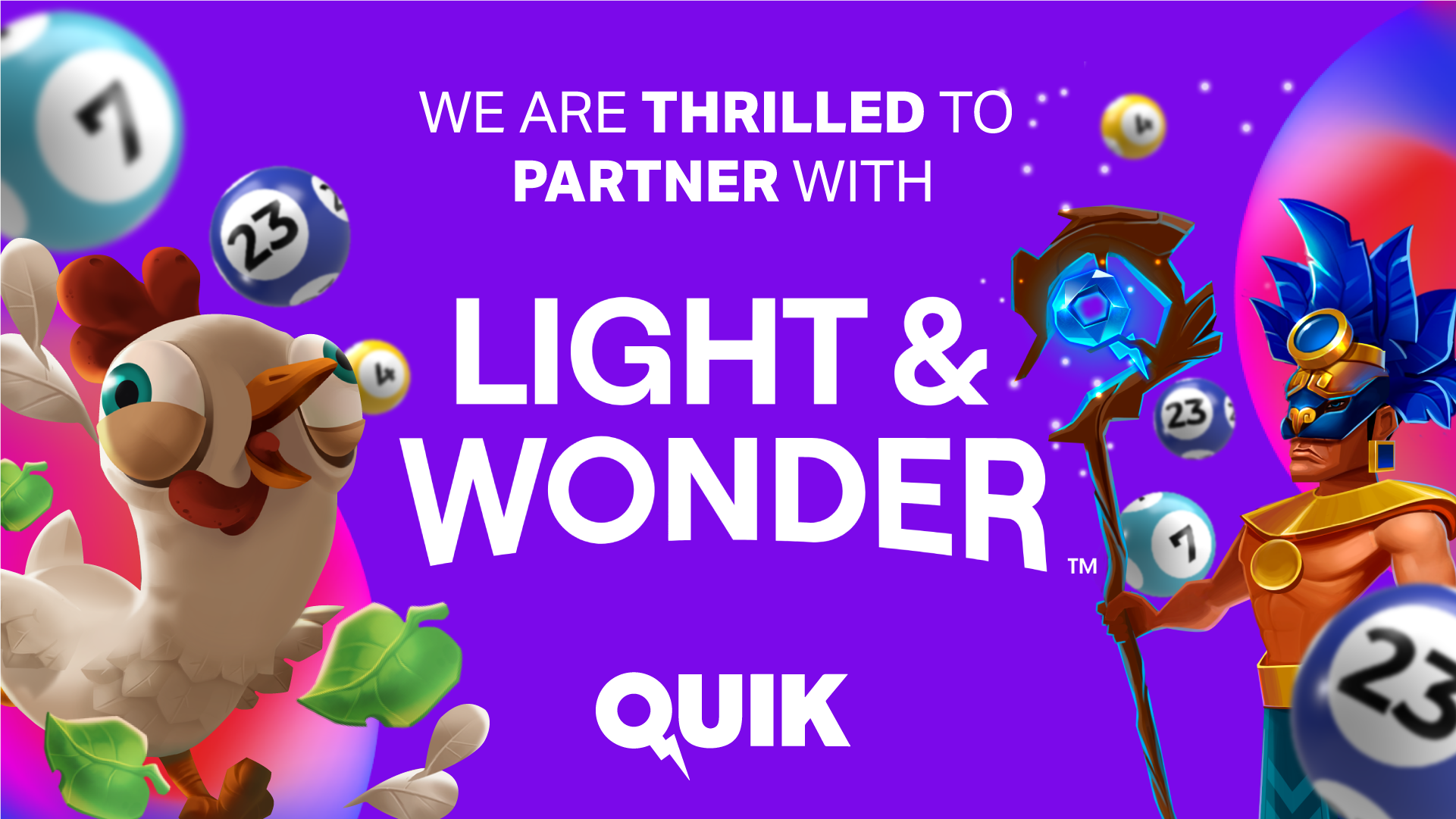 QUIK Gaming now available via Light & Wonder